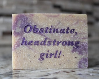 Pride and Prejudice Goat's Milk Soap