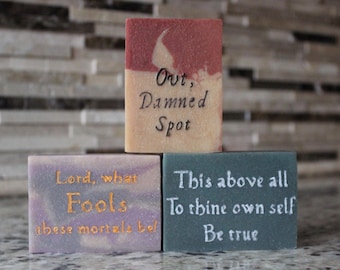 Shakespeare Goat's Milk Soap Gift Set