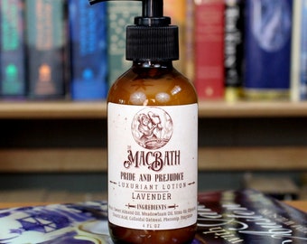 Pride and Prejudice Lavender Body Lotion
