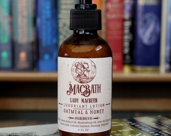 Lady Macbeth Oatmeal and Honey Body Lotion