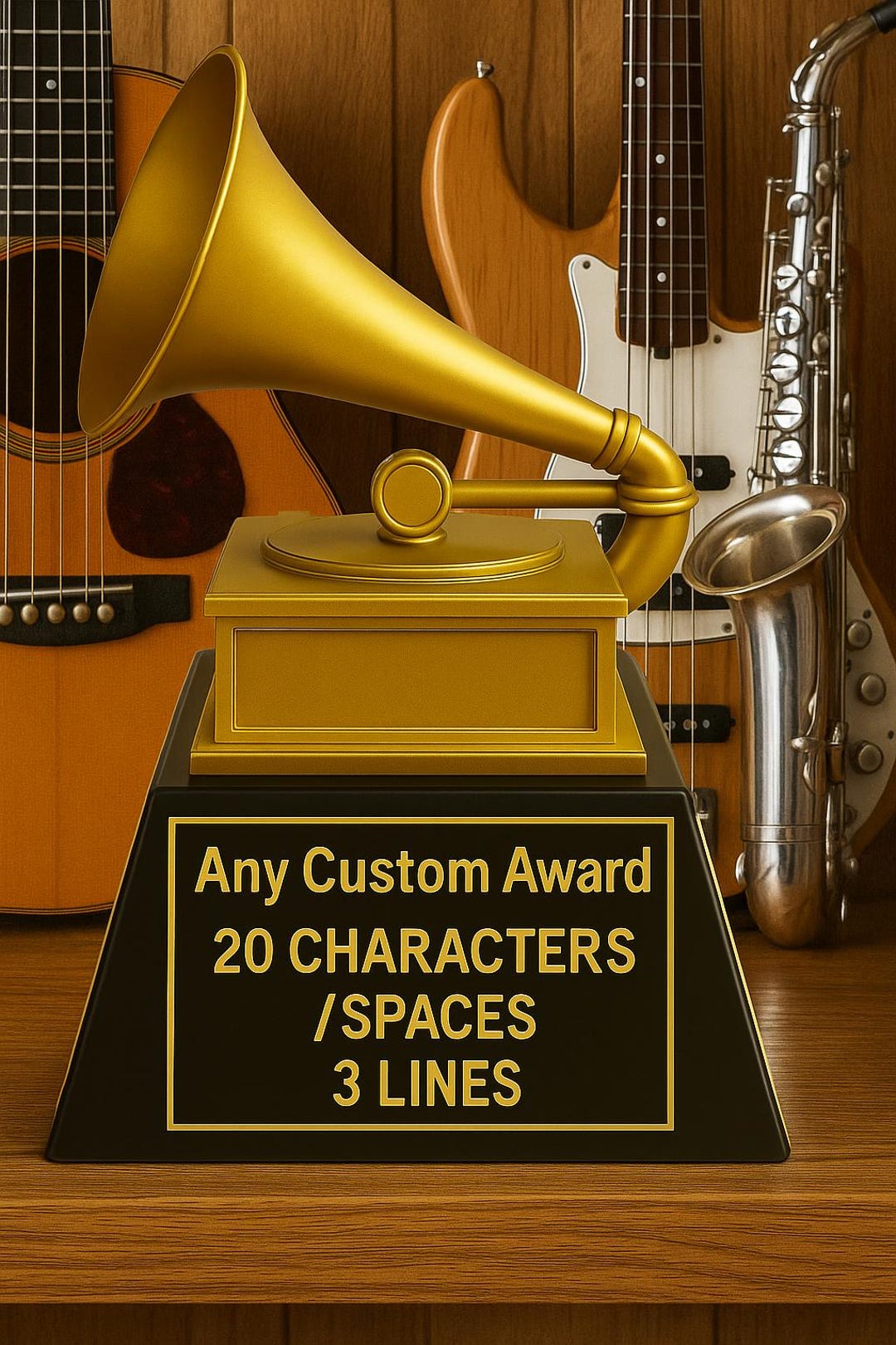 Grammy Award Trophy Replica: Personalized Music Gift. .. - Etsy