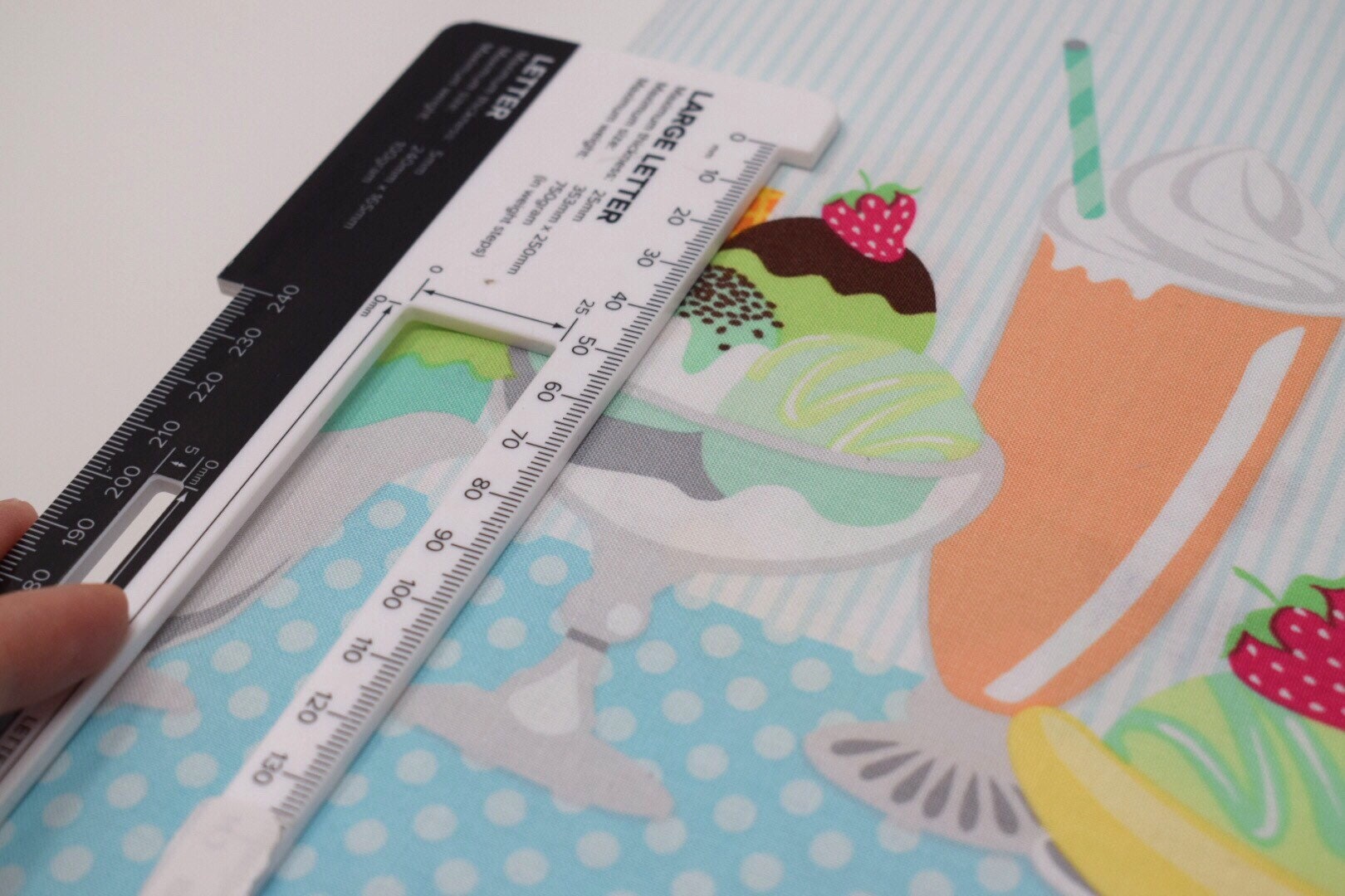 Michael miller border print fabric Kids Ice cream fabric Ice cream