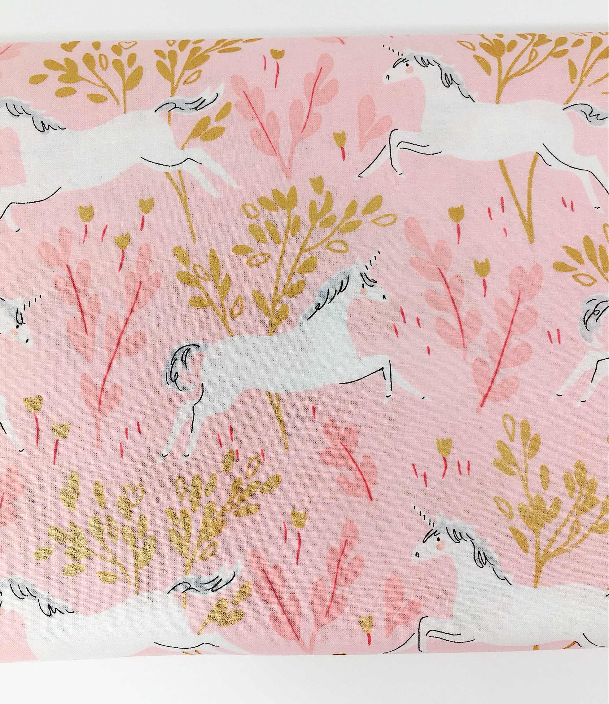 Michael Miller fabric, michael miller cotton, unicorn cotton, unicorn