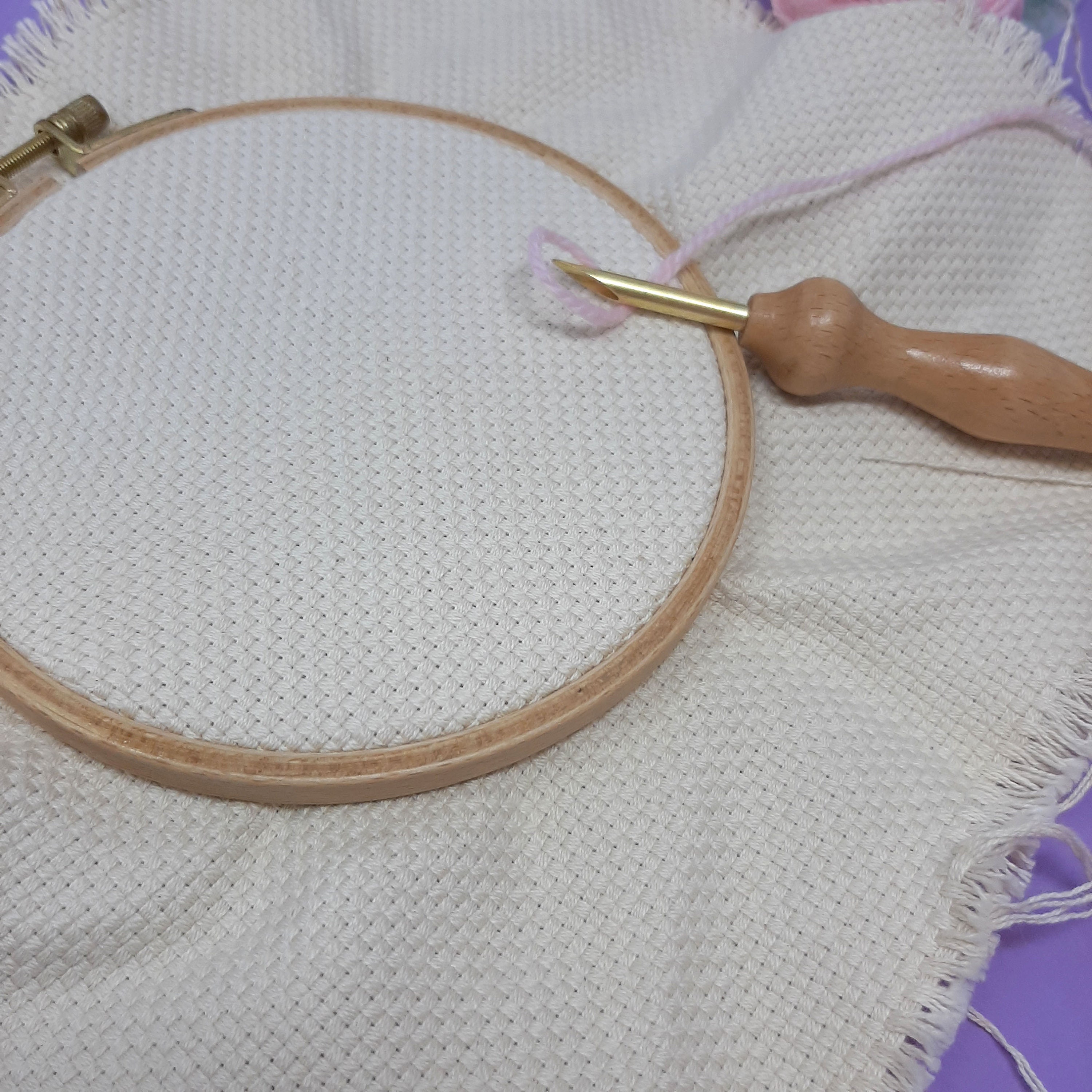 Oxford punch needle tool, Beginners embroidery punch needle tool, Easy