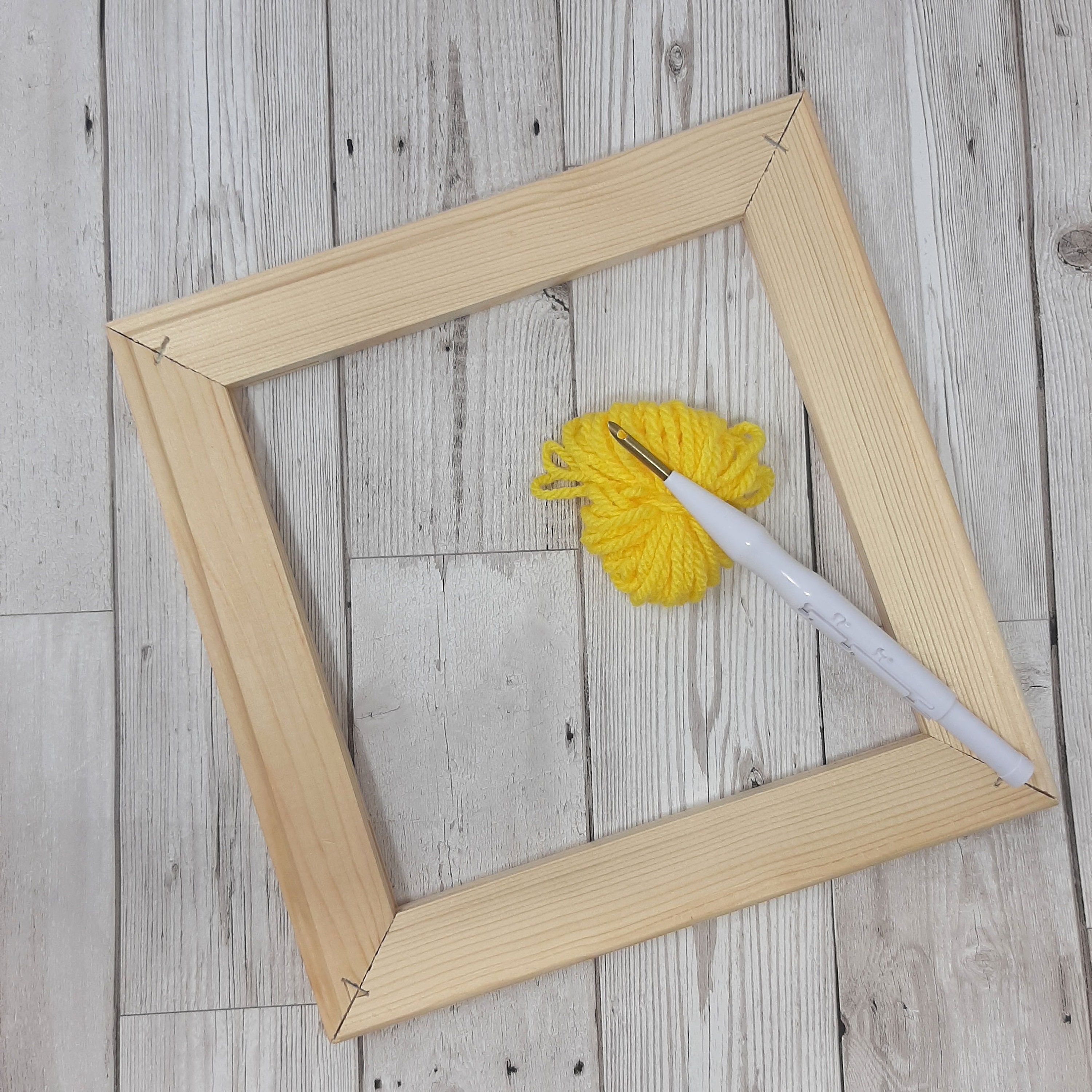 Wooden Punch needle frame Punch needle gripper frame Hand Etsy