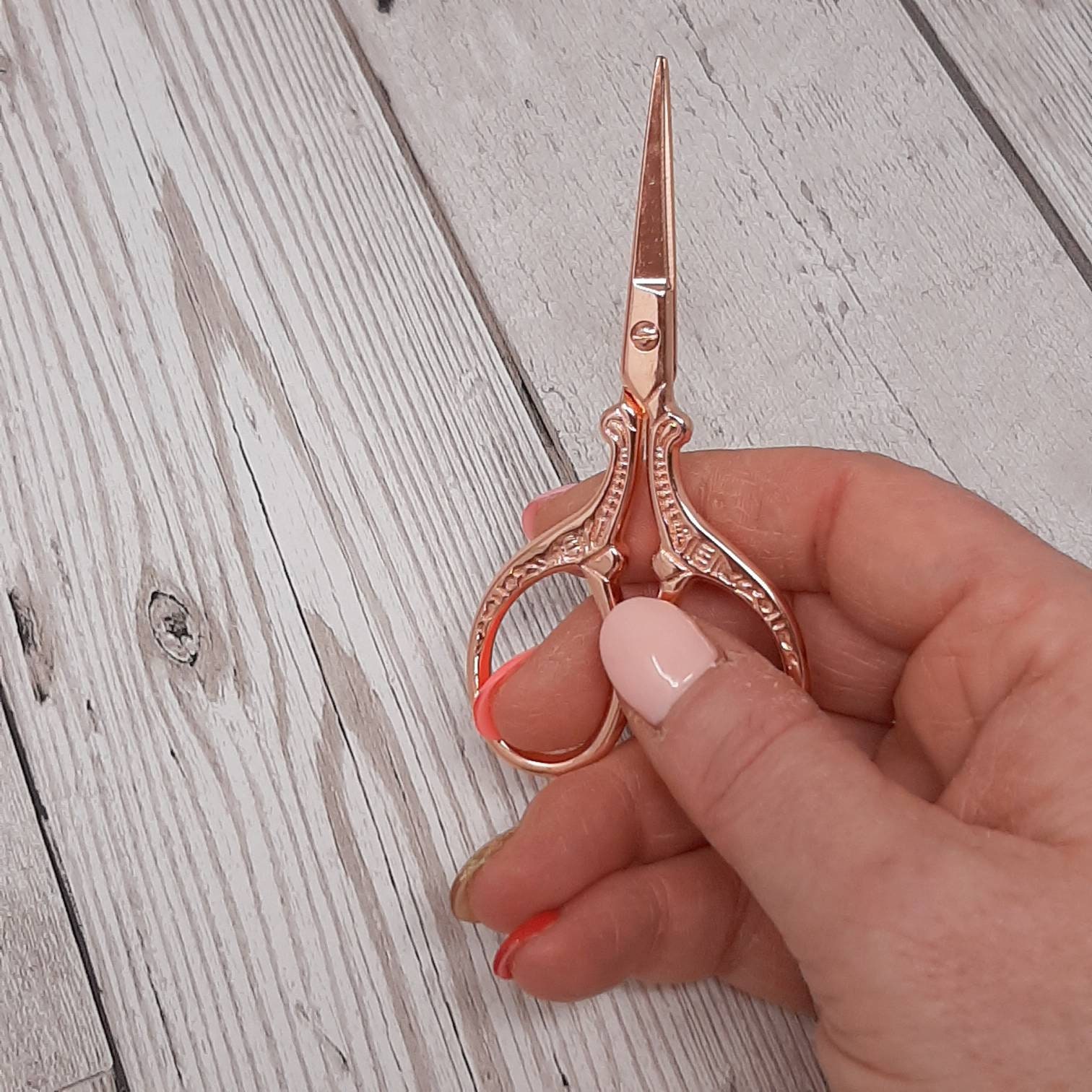 Personalised Rose gold sewing scissor gift Rose gold fabric Scissors