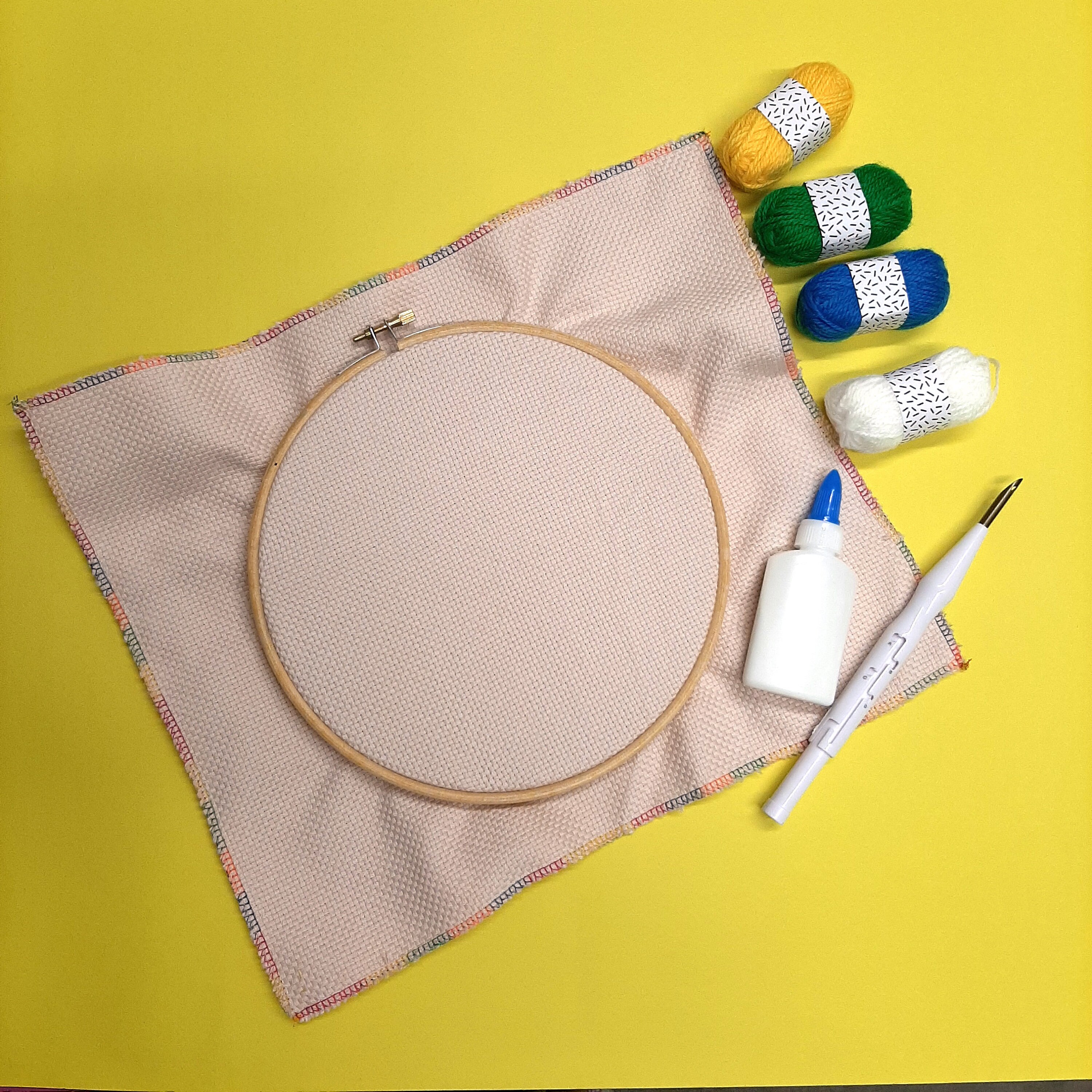 Punch needle starter kit, Punch needle gift set, Complete punch needle