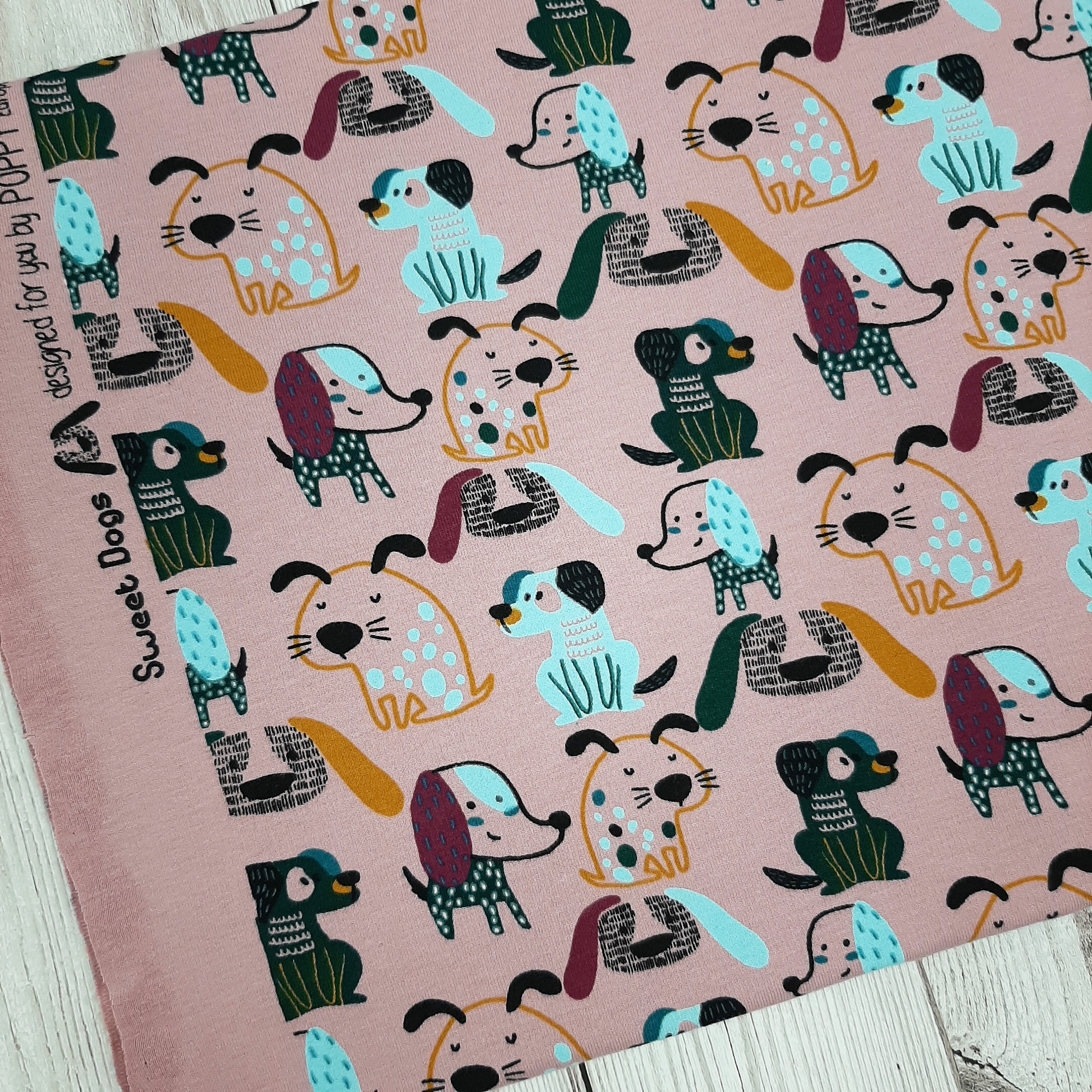 Organic Soft Sweatshirt fabric Printed organic sweatshirting fabric