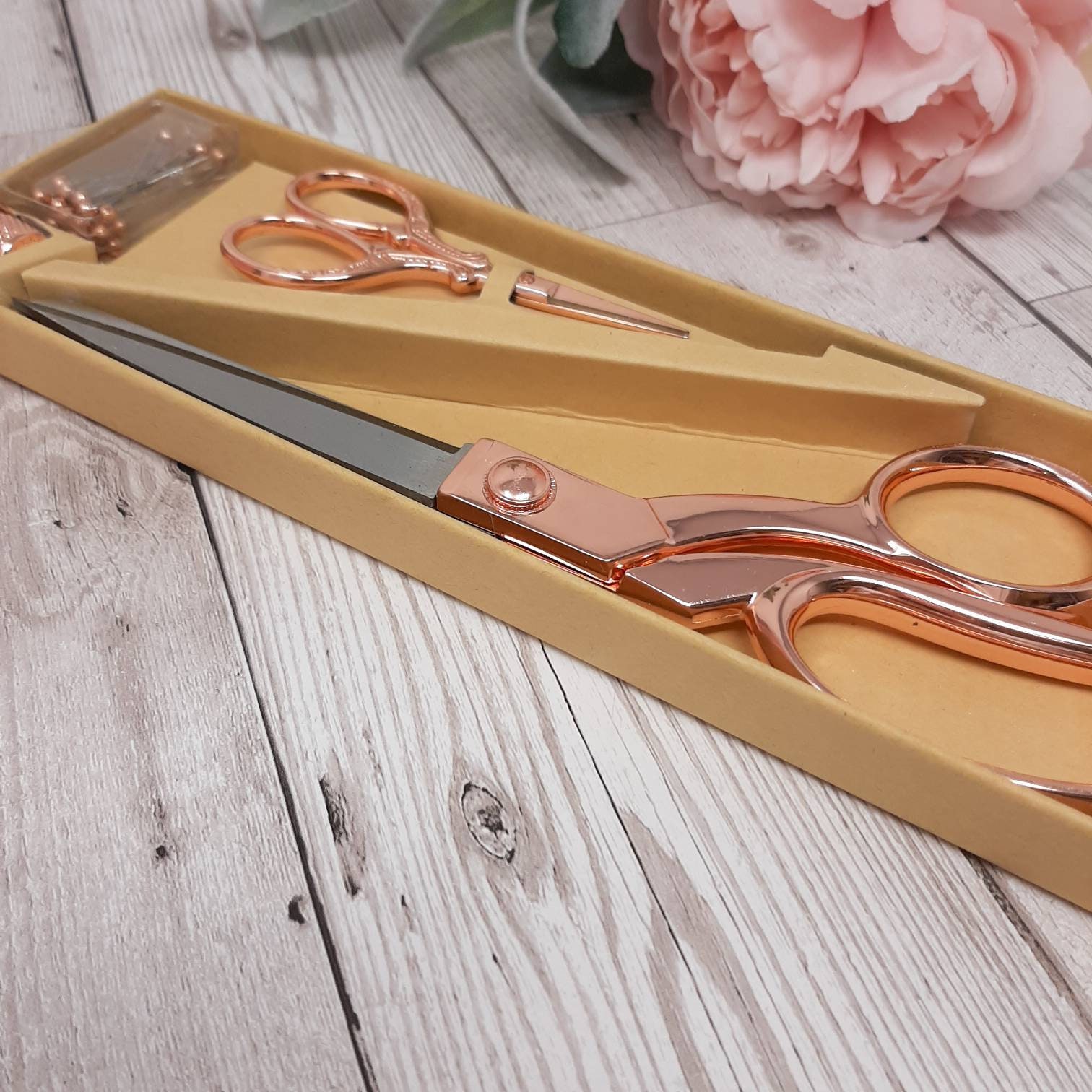 Personalised Rose gold sewing scissor gift Rose gold fabric Scissors