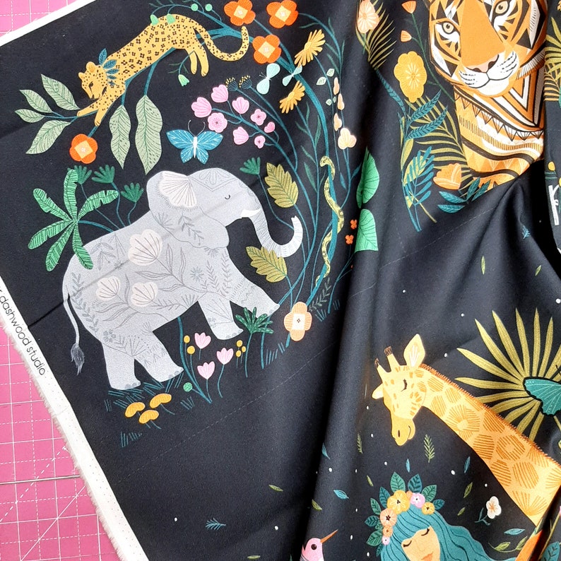 Dashwood Our Quilt Panel Dashwood Bethan Janine Jungle Etsy UK