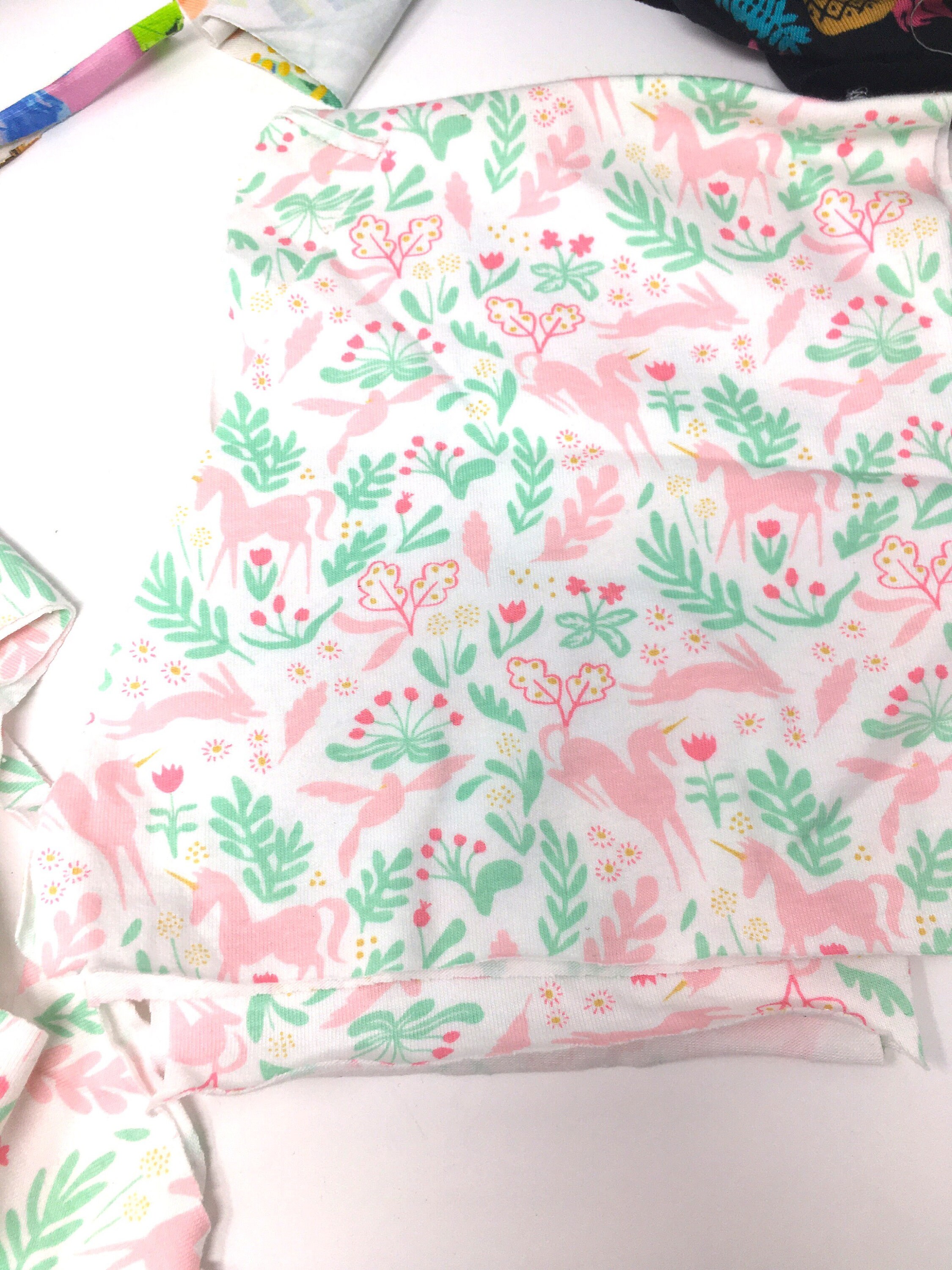 1kg Jersey fabric scrap bag Stretch fabric bundle Zero waste fabric