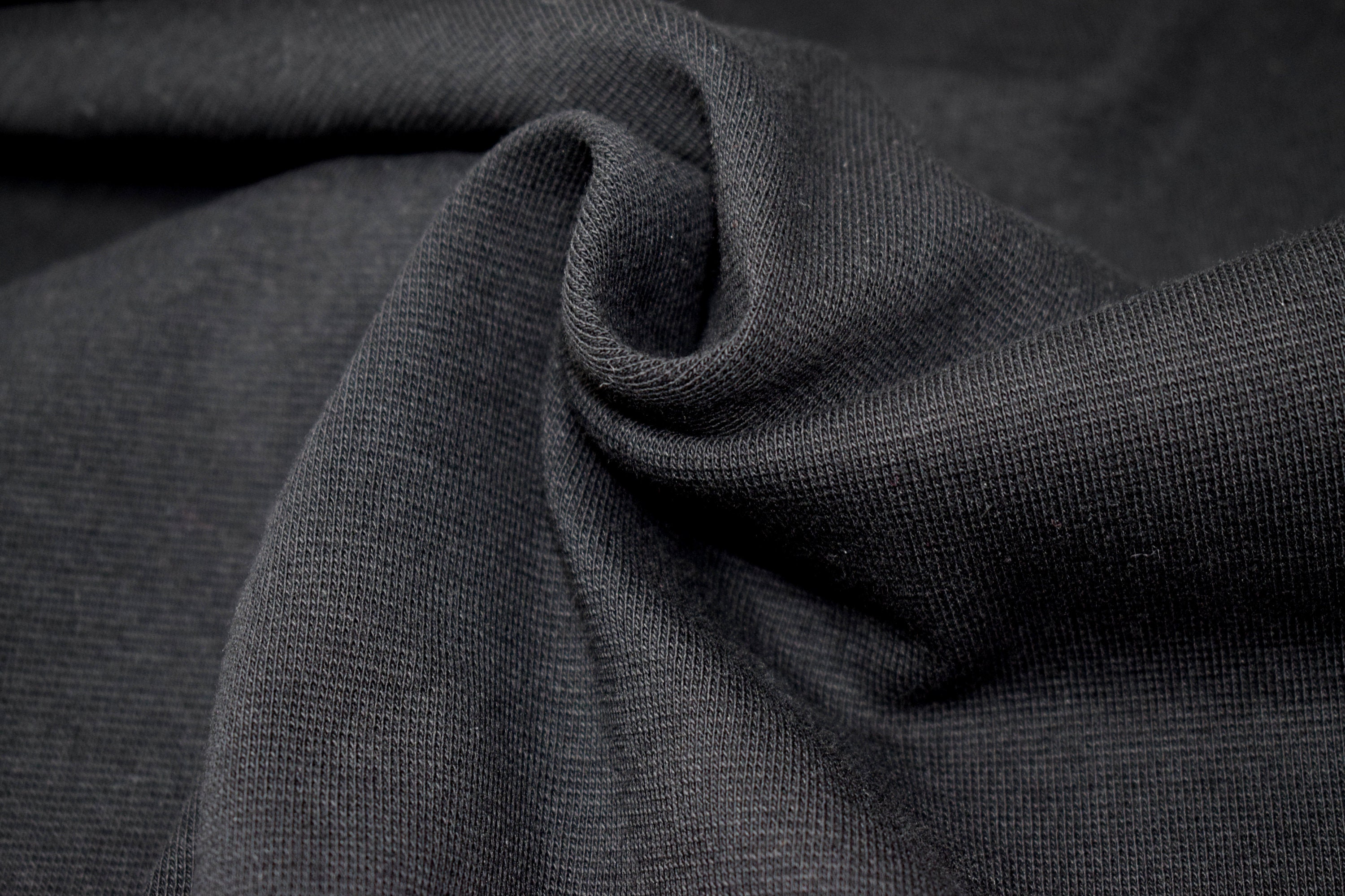 Stretch Cotton Tubular ribbing Jersey Fabric, Cotton Elastane Jersey