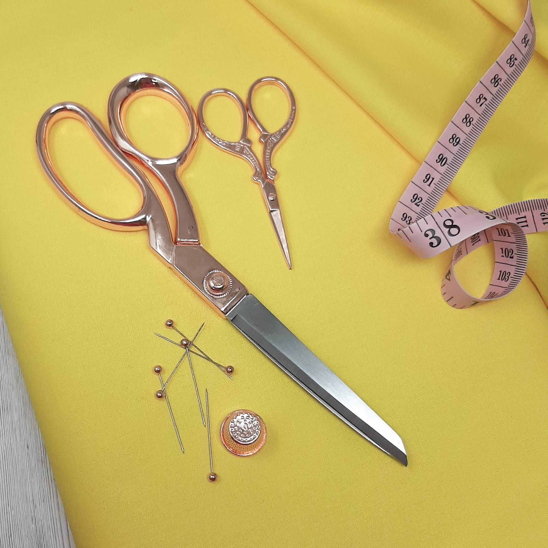 Personalised Rose gold sewing scissor gift Rose gold fabric Scissors