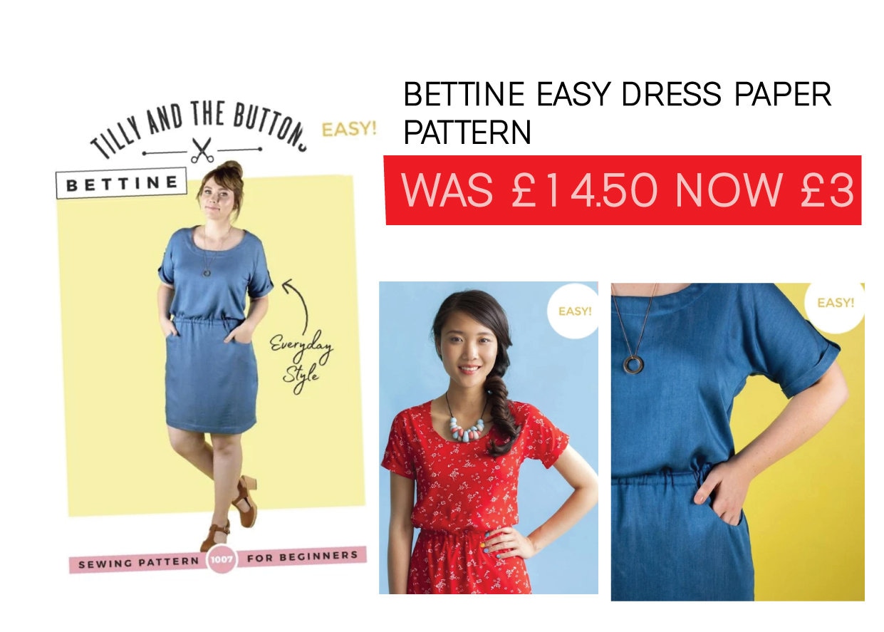 Tilly and the Buttons pattern sale - end of line sale