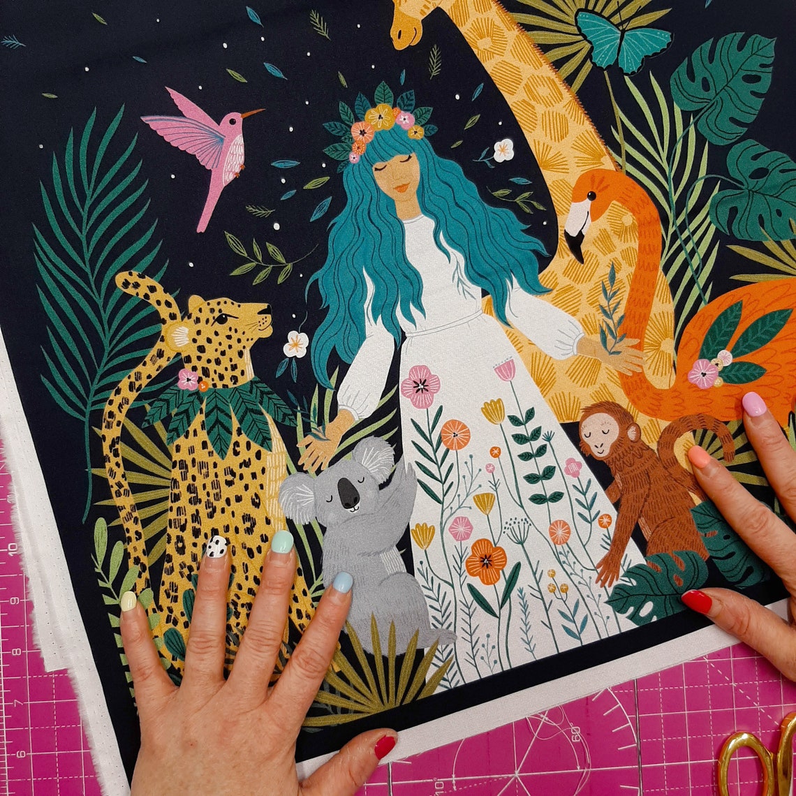 Dashwood Our Quilt Panel Dashwood Bethan Janine Jungle Etsy UK