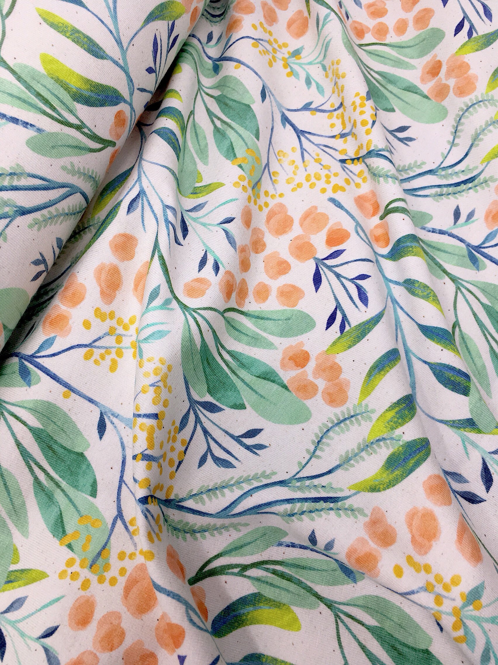 Jersey stretch fabric Floral Cotton Jersey Knit Floral cotton jersey stretch fabric Floral