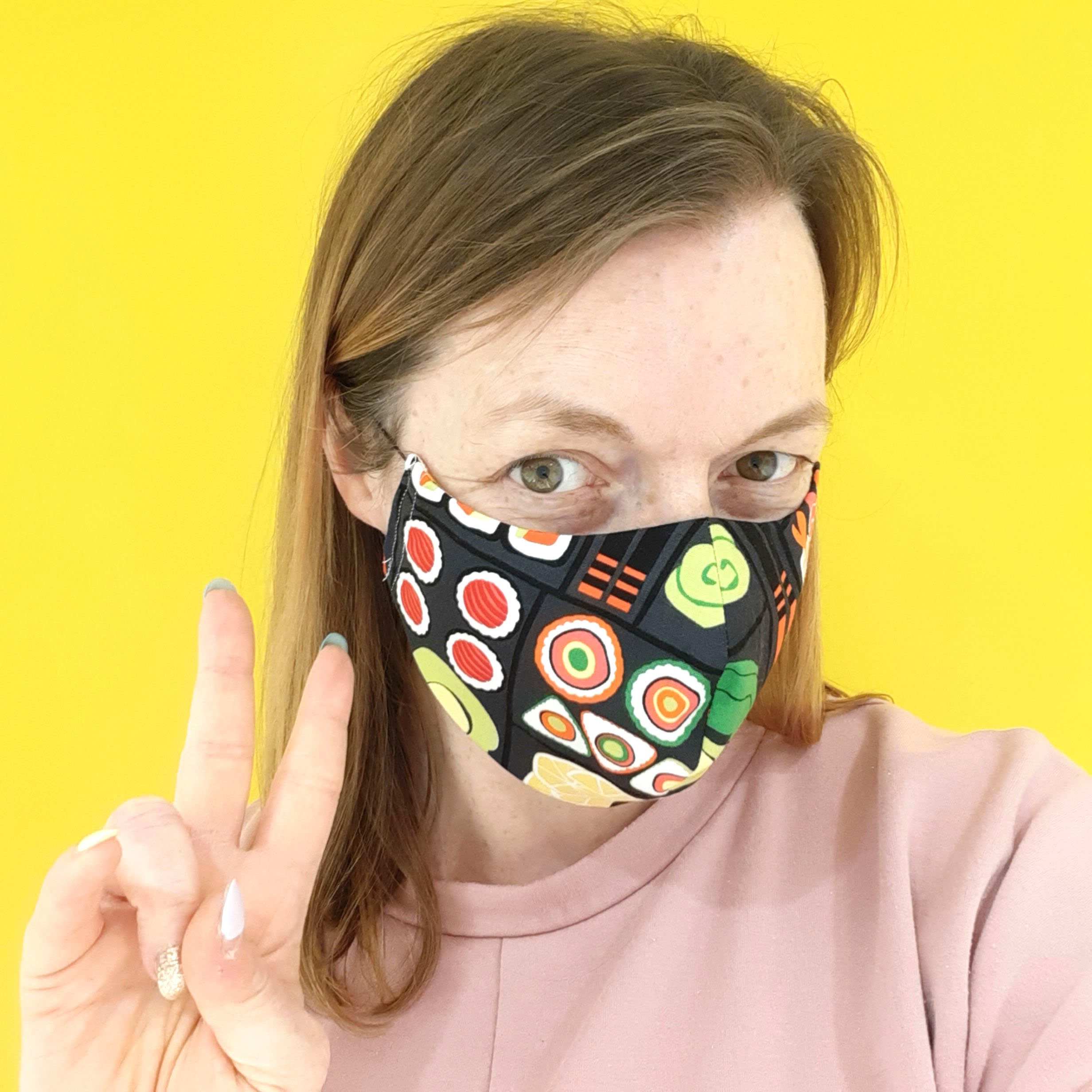 Complete face mask kit DIY face mask kit Face mask pattern tutorial