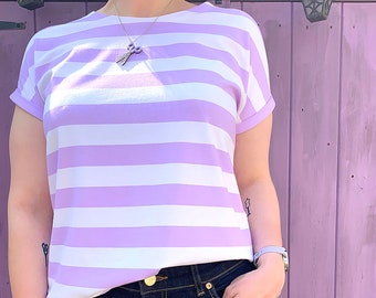 Ladies Relaxed Fit Tee Sewing Pattern, Studio Jepson KLP, UK 6-22 (PDF Download)