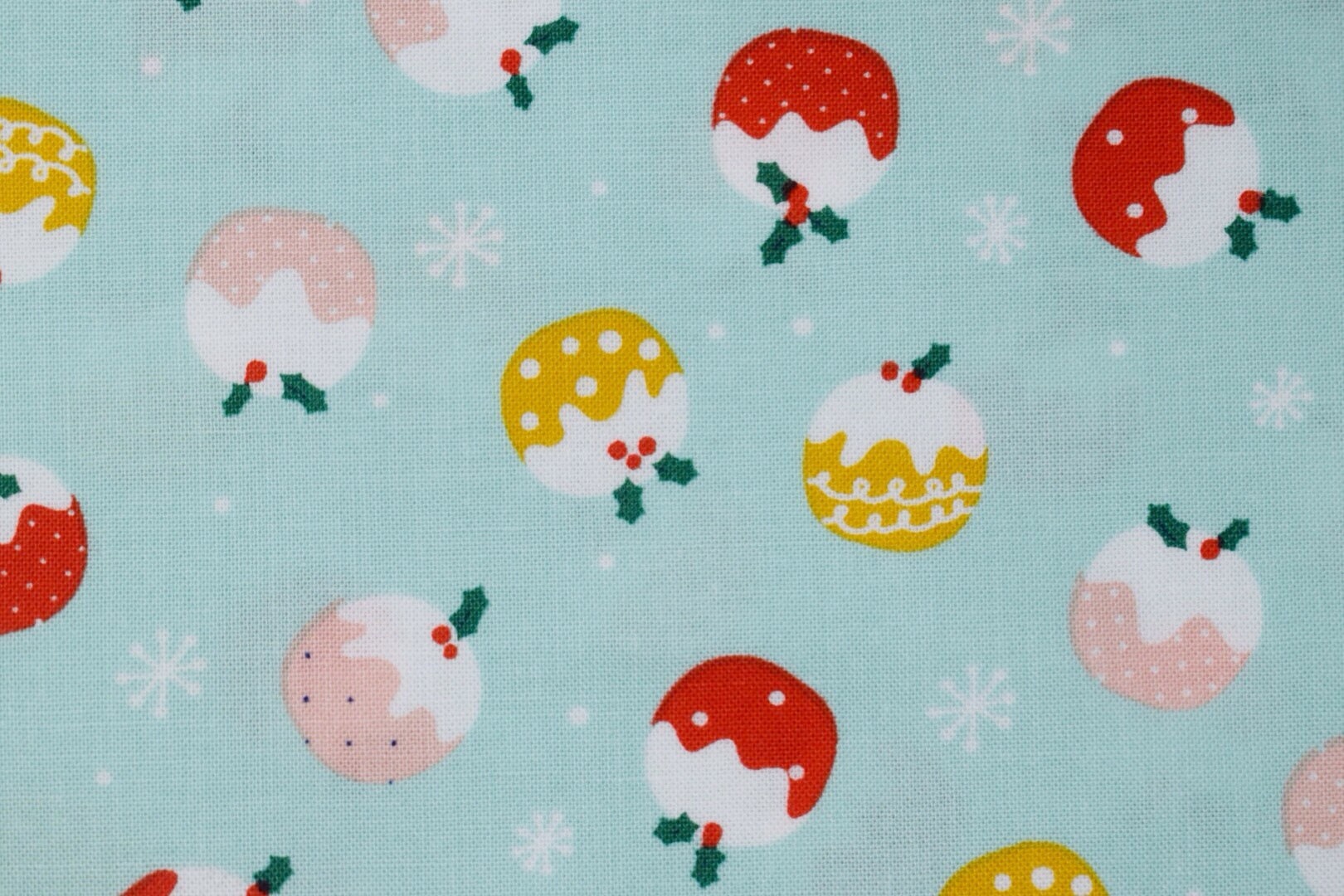 FREE SHIPPING FABRIC I Dashwood christmas fabric I Christmas pudding fabric
