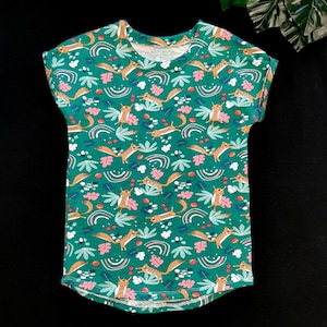 Pattern t-shirt kids,  T-shirt for children,  Easy Sewing Pattern kids,  Instant download, Ages 2 - 12