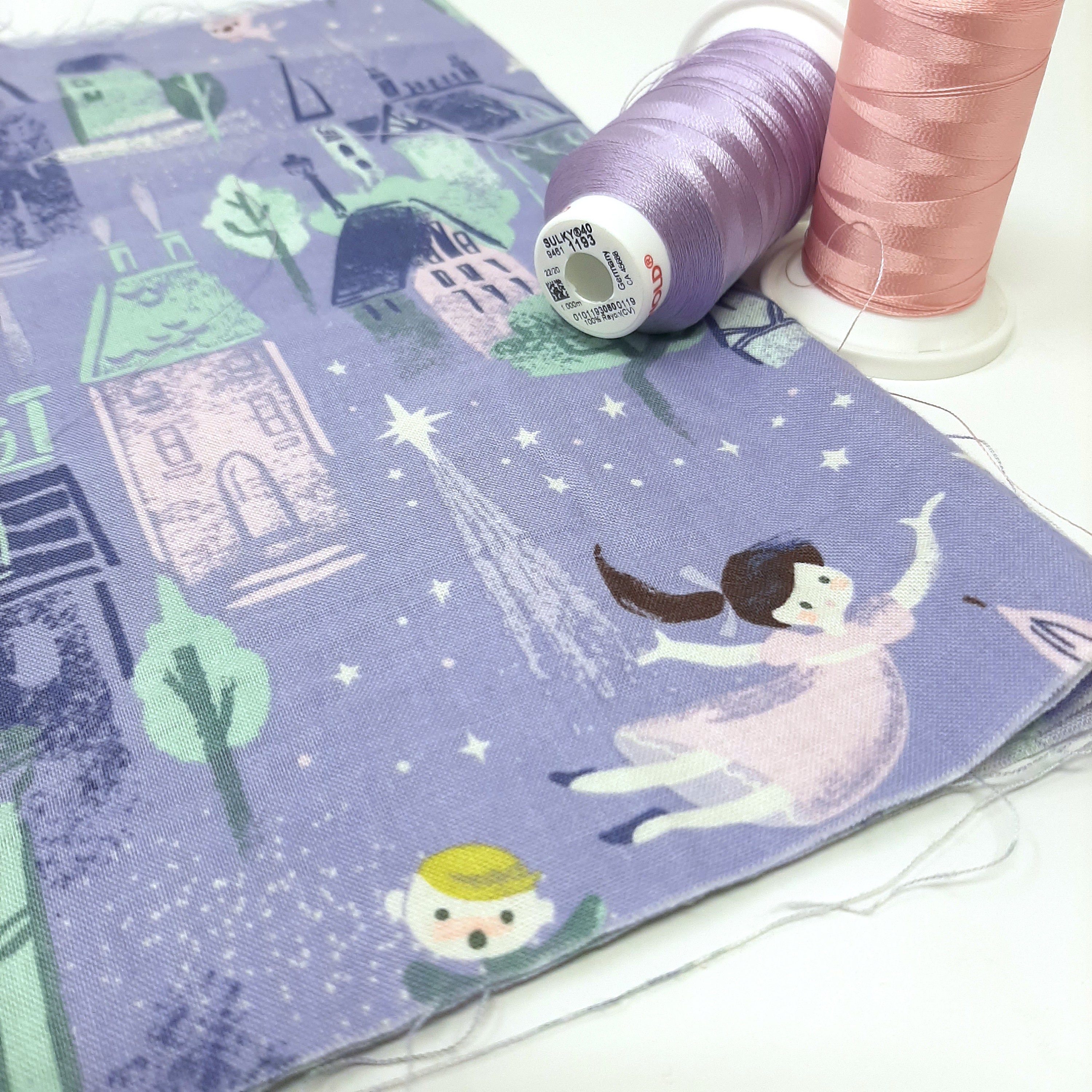 Riley Blake peter pan printed cotton Neverland quilt fabric Printed