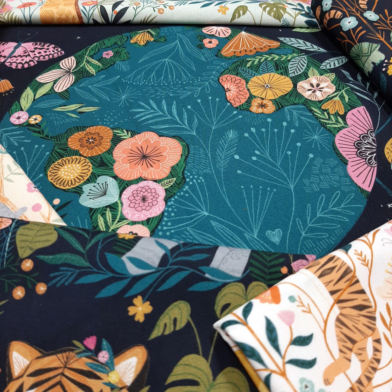 Dashwood Our Quilt Panel Dashwood Bethan Janine Jungle Etsy UK