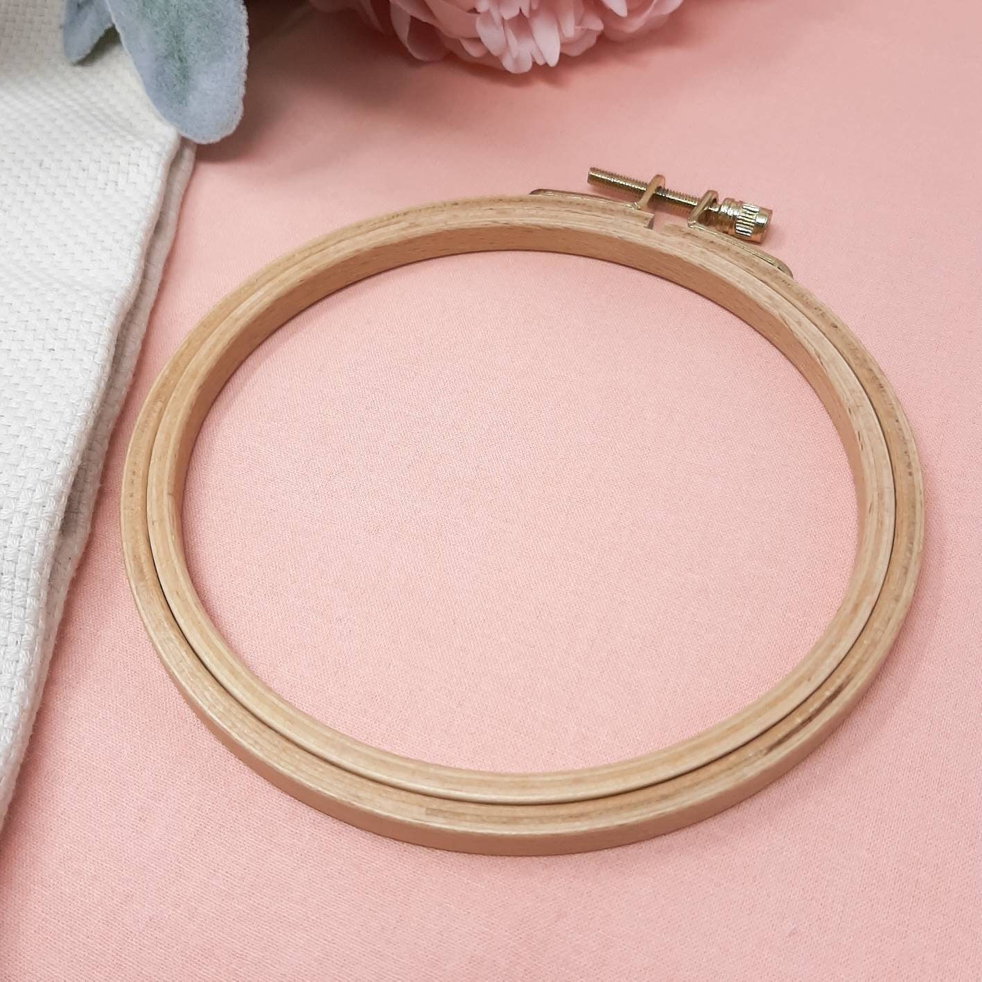 Punch needle frame Punch needle embroidery hoop Rico design 12.5cm