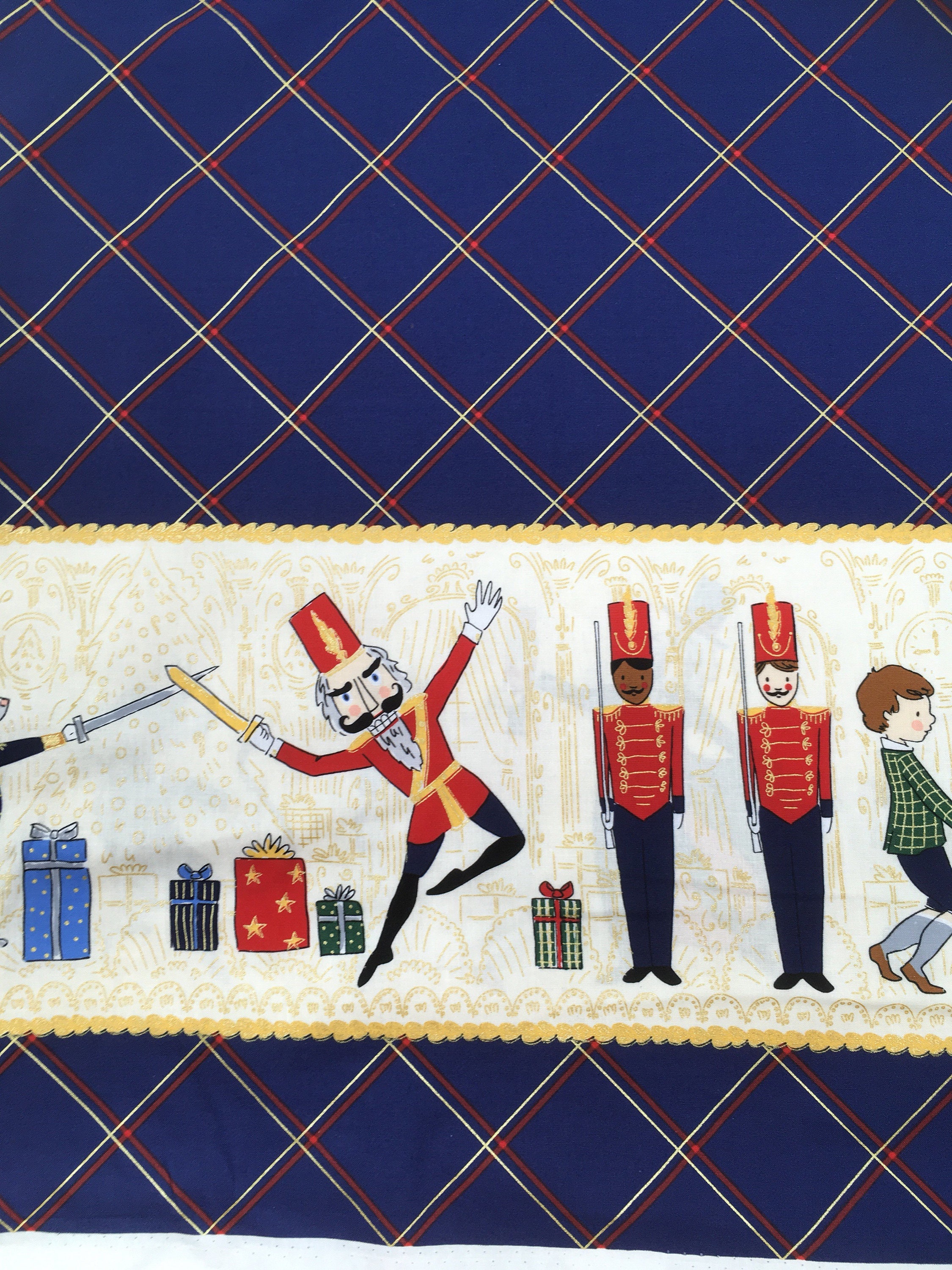Michael Miller fabric, Nutcracker By Sarah Jane, nutcracker ballet