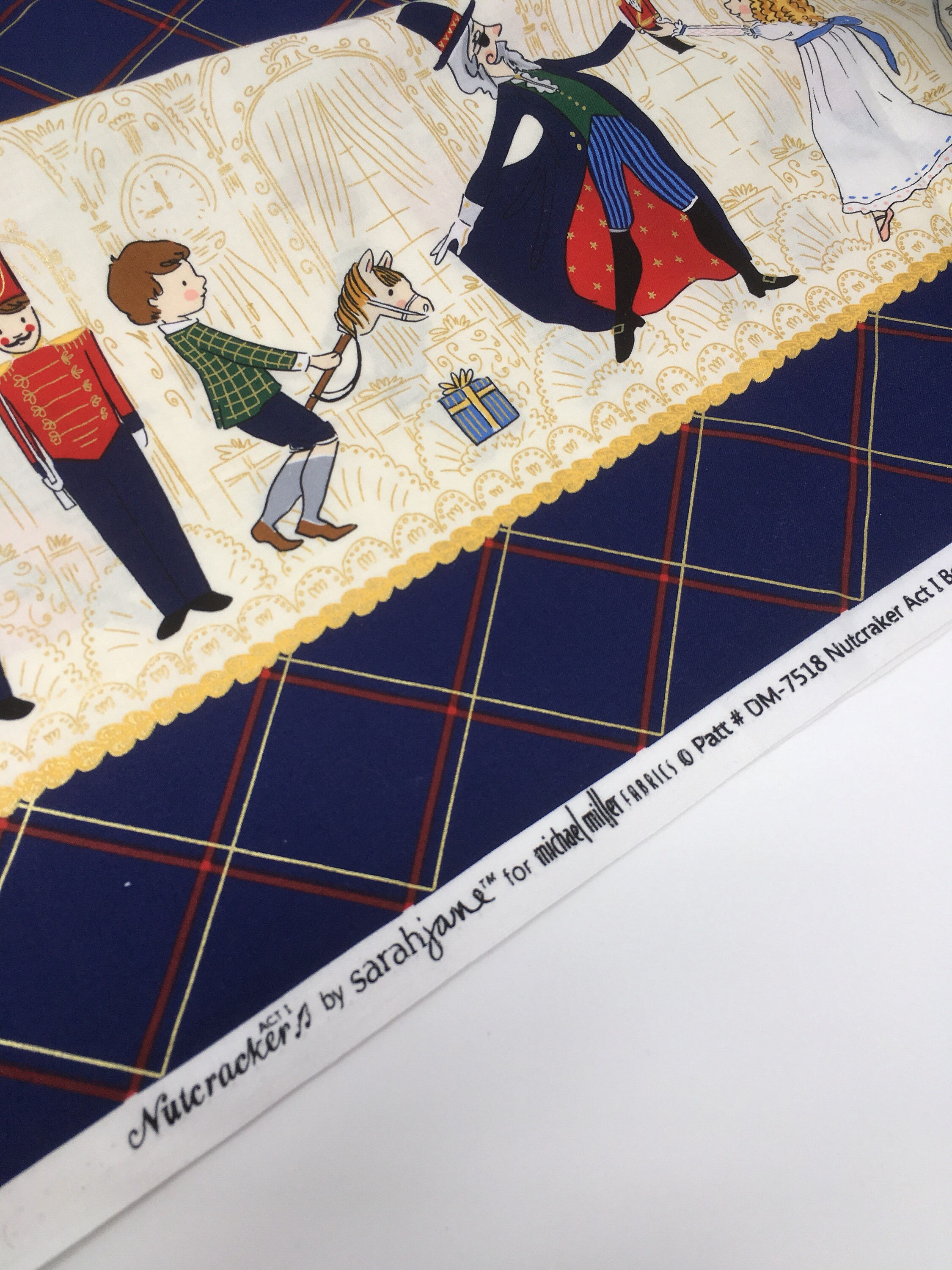 Michael Miller fabric, Nutcracker By Sarah Jane, nutcracker ballet