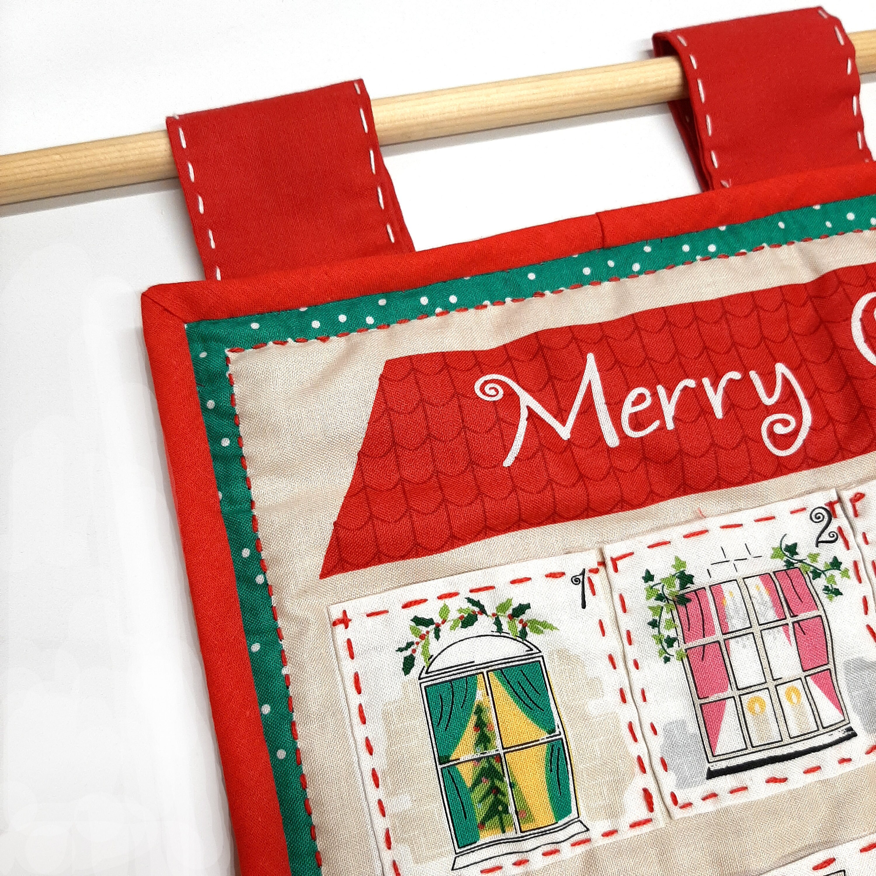 Fabric Advent Calendar Kit Christmas Advent Calendar Kit With Pockets 