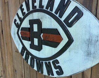3D Cleveland Brows Logo, NFL, Cleveland, Ohio, FirstEnergy Stadium, AFC  North, Paul Brown