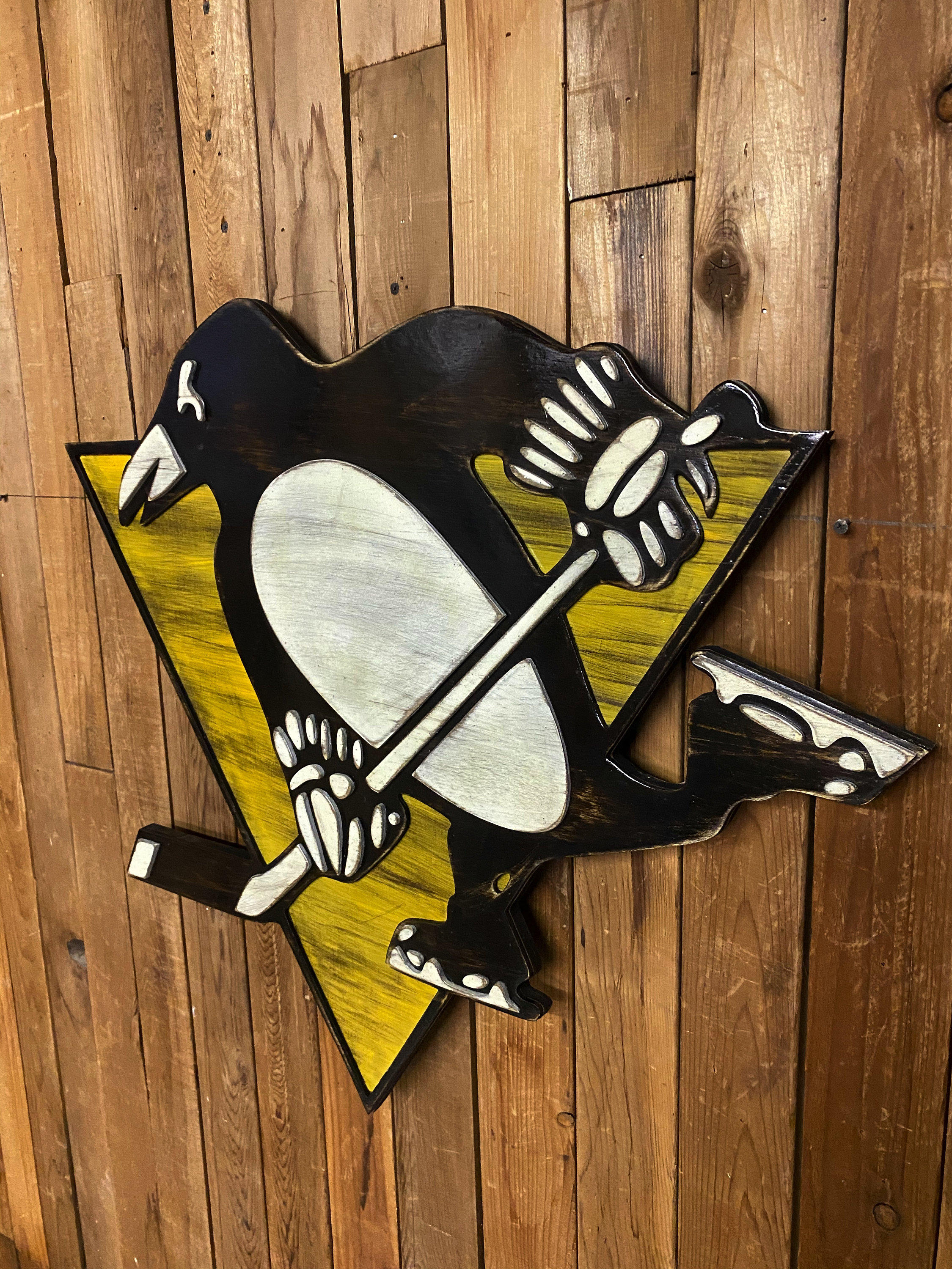 3D Old School Pittsburgh Penguin Logo, Pittsburgh Pennsylvania, Pittsburgh  Gold, the Igloo, NHL, Eastern Conference, Hockey, Iceburgh - Etsy, image size:2250x3000