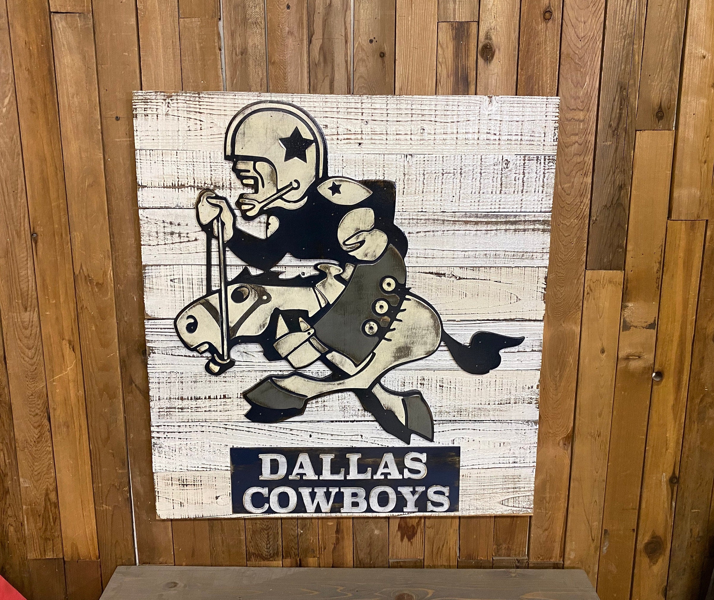 Personalized Name Dallas Cowboys Unique Gifts NFL Custom Name 3D