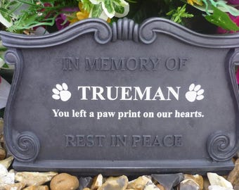 Personalized Plaque - Pet Memorial - Weatherproof - Personalized