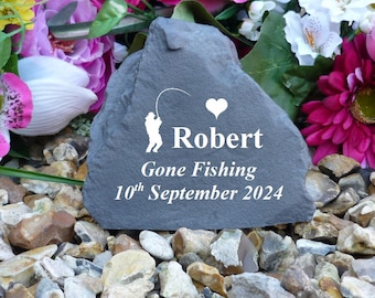 Memorial Rock (Stone Effect) Personalized - Weatherproof - Small
