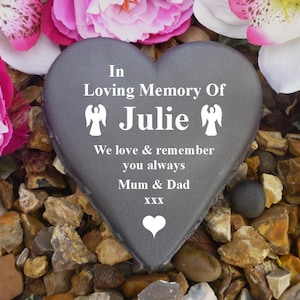 Memorial Heart - Weerbestendig - Gepersonaliseerd - Angel Design
