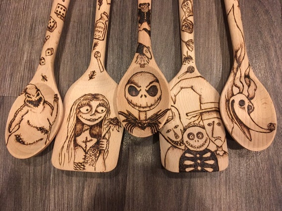 Nightmare Before Christmas Kitchen Spoons Etsy