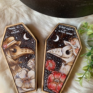 Plague doctor/nurse pastel goth shelf/wall decor