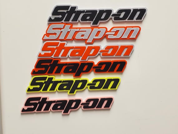 Funny “strap-on” Magnet – Snap-on Parody Tool Box Magnet