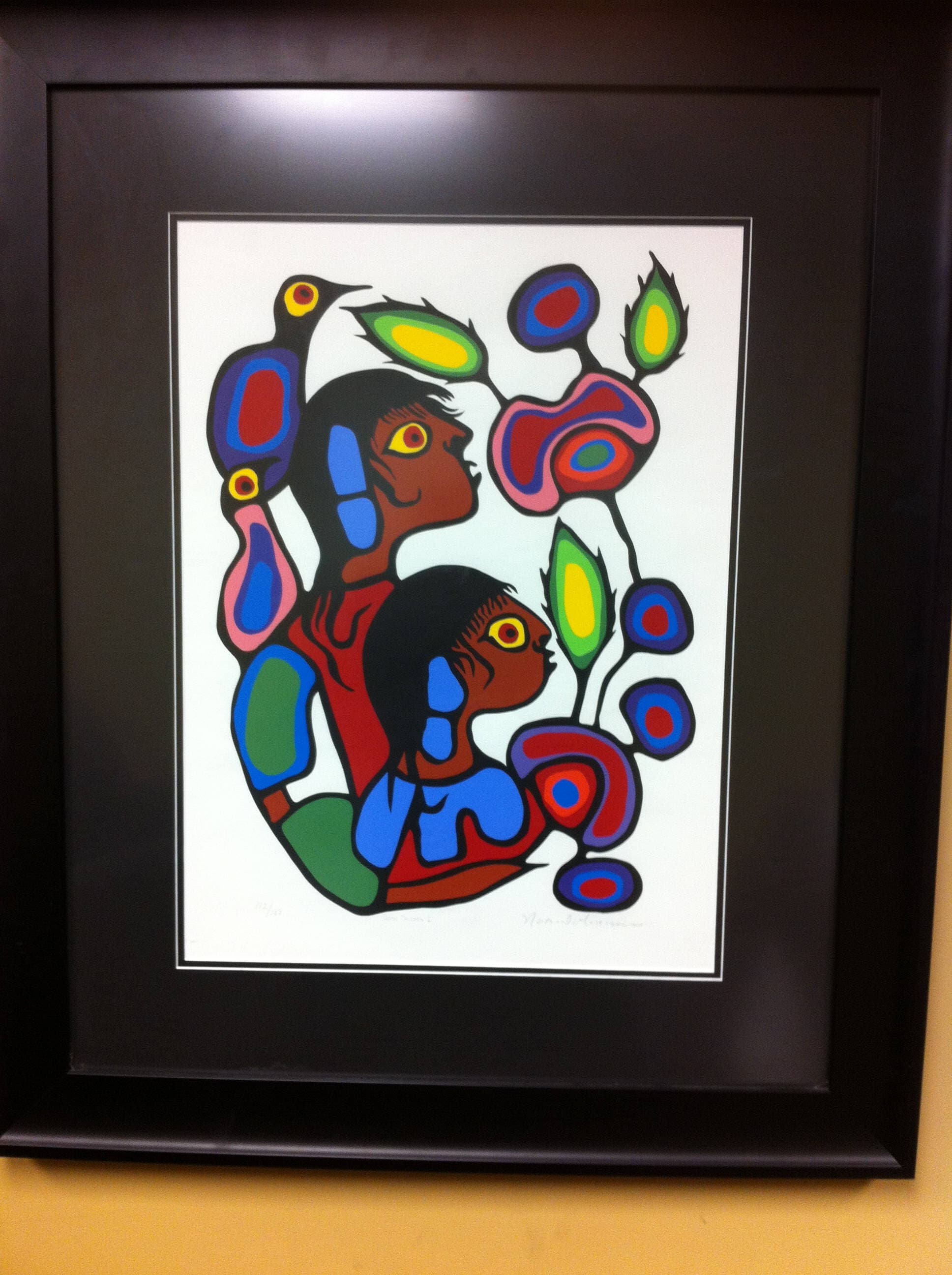 Norval Morrisseau Rare Limited Edition Serigraph inner Self Etsy