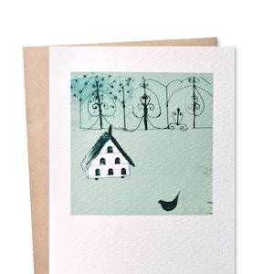 Tarjeta de felicitación Dovecote