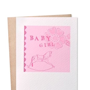 Nueva tarjeta de felicitación ilustrada para niñas