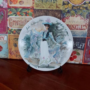 Henri D&#39;Arceau Limoges decorative collectors plate.