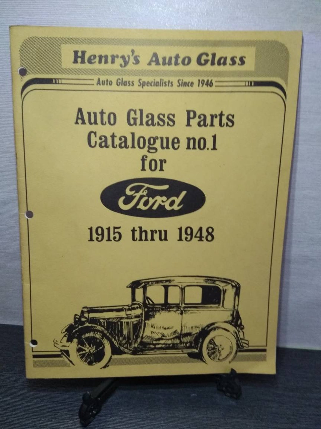 Vintage Auto Glass Catalogue. Etsy