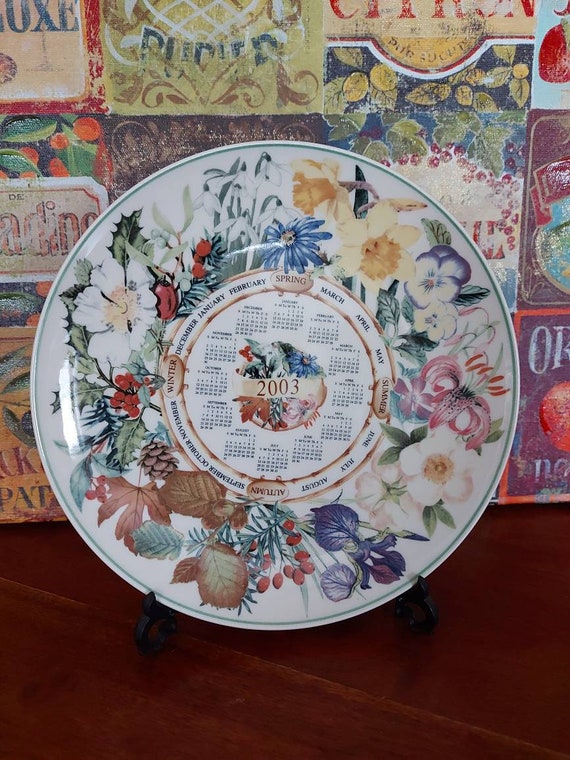 Wedgwood 1983 Calendar Plate. - Etsy