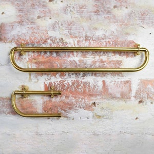 Set accessori bagno in ottone arrotondato - Set di ferramenta per il bagno