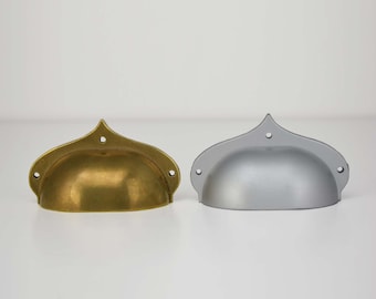 Chrome Brighton Royal Pavilion Cup Handgreep - Home hardware - kast hardware - vinger trekt en knoppen