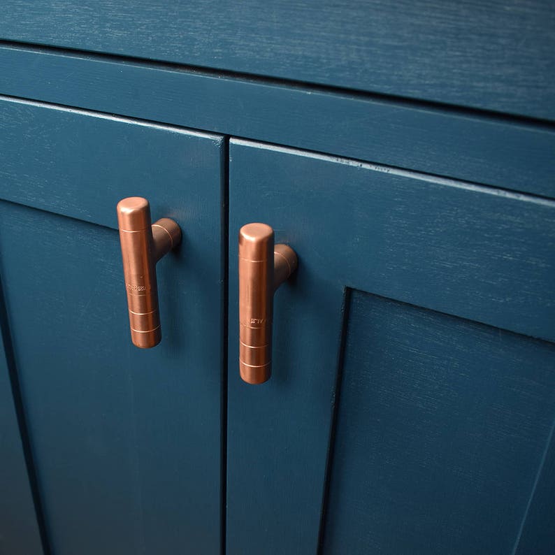 copper kitchen knobs