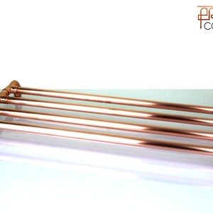 Modern Polished Copper Pot Pan Stand, Trivet image 3