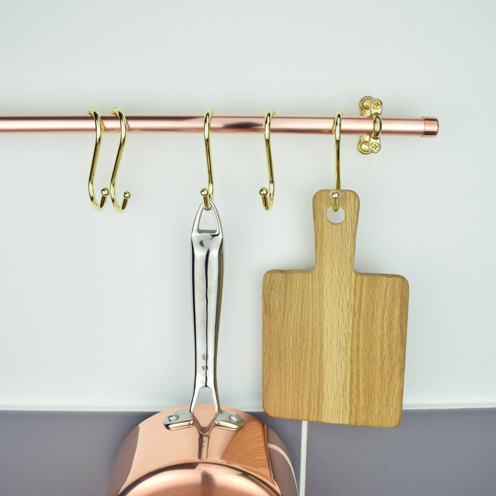 Brass S Hooks. Pot Rack Hooks. Brass Hooks. Etsy